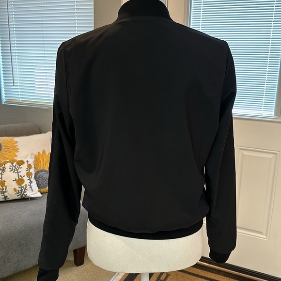 NIKE REVERSIBLE Kurtka Bonded Woven Bomber zip front jacket - Picture 6 of 8